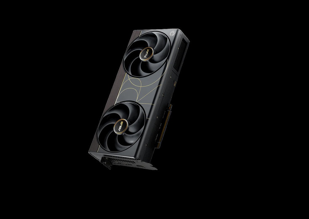 GPU ASUS ProArt với hai quạt tản nhiệt